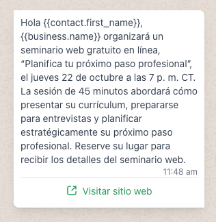 coaching_laboral - WhatsApp Message