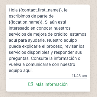 reparacion_de_credito - WhatsApp Message