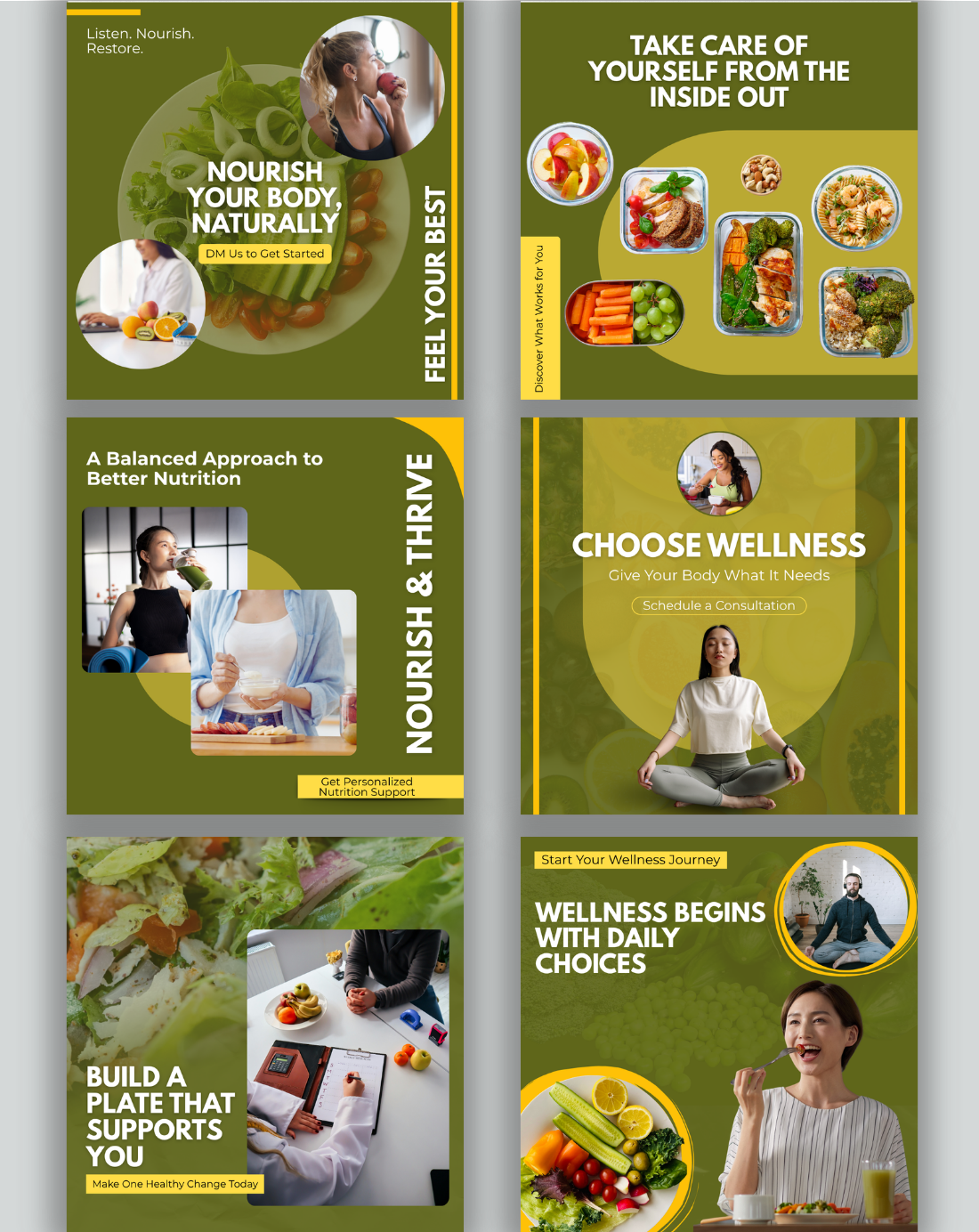 Nutrition & Wellness - Social Planner