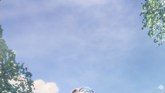 Big Buck Bunny, the example video (Blender Foundation, CC BY 3.0)