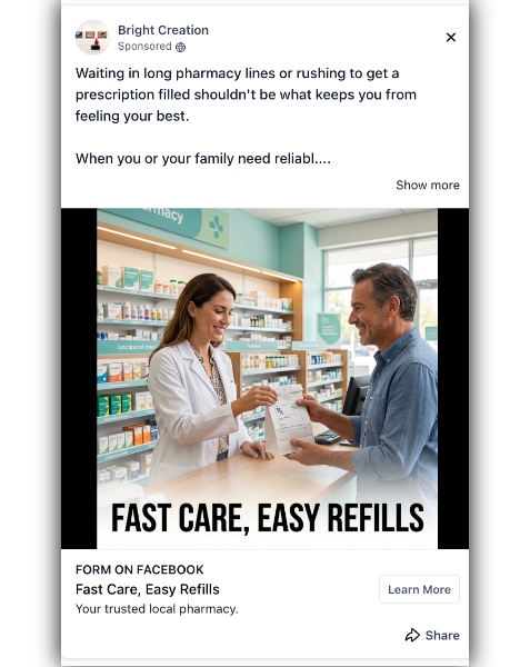 Compound Pharmacy - Facebook Ad