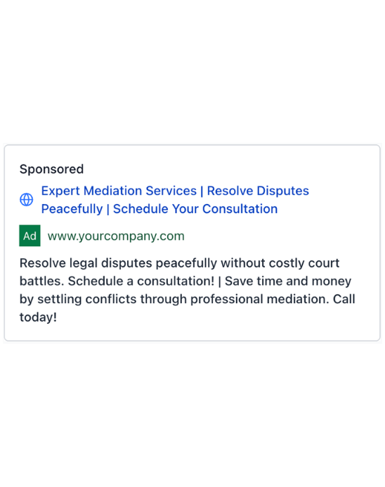 Mediation Services - Google Ad