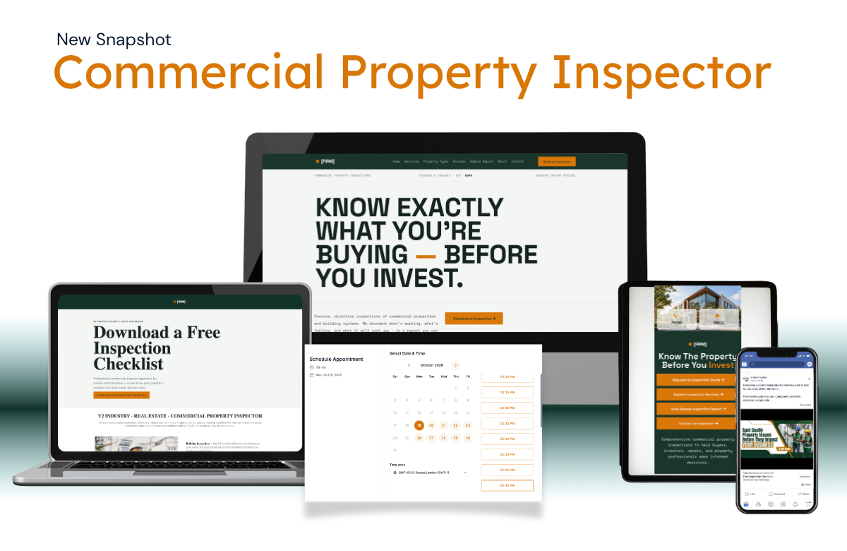 Commercial Property Inspector - Snapshot