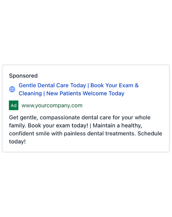 Dental Clinic - Google Ad