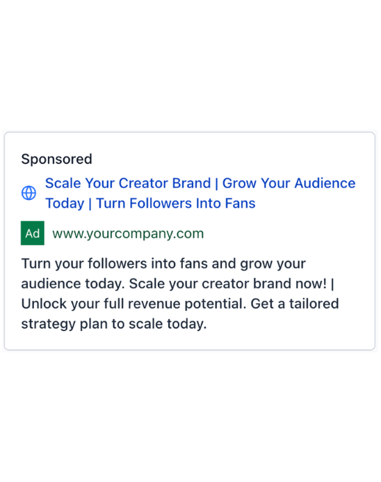 Digital Content Creator - Google Ad