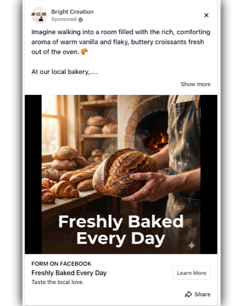 Bakery - Facebook Ad
