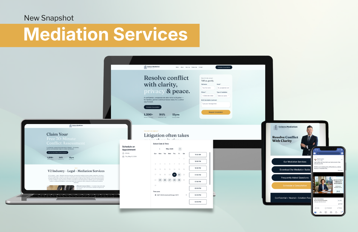 Mediation Services - Snapshot