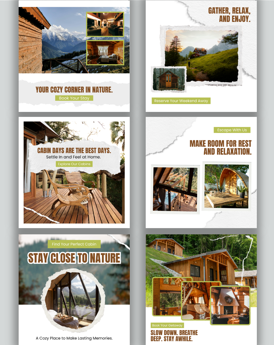 Vacation Cabin Rentals - Social Planner