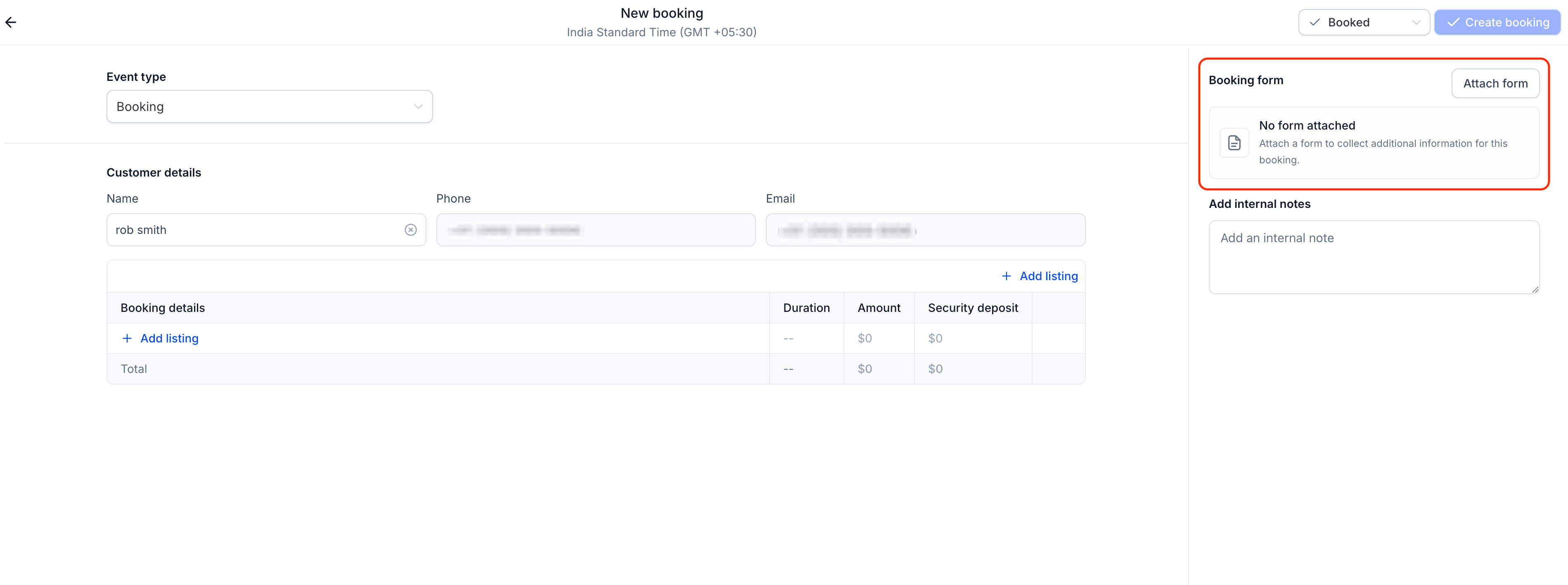 Rentals attach form