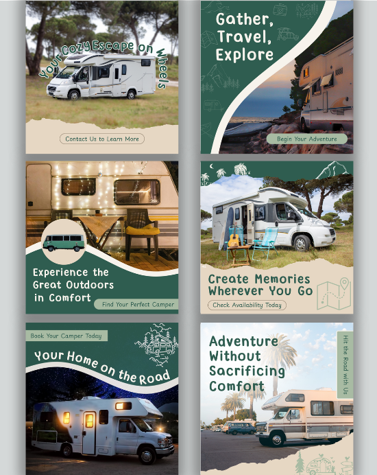Camper Rental - Social Planner