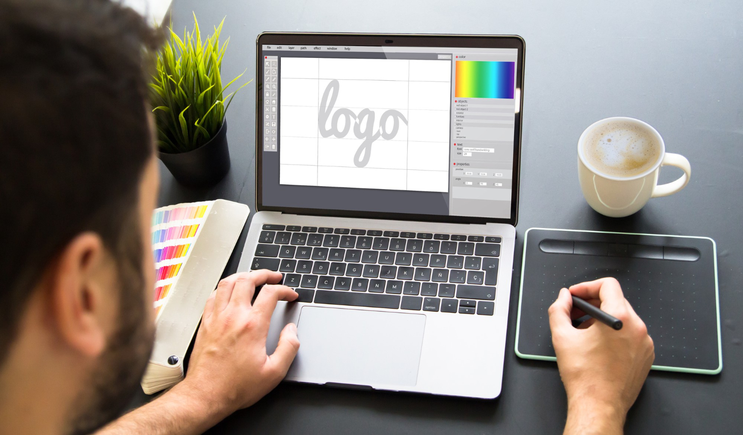 Hunter Tech Logo Design