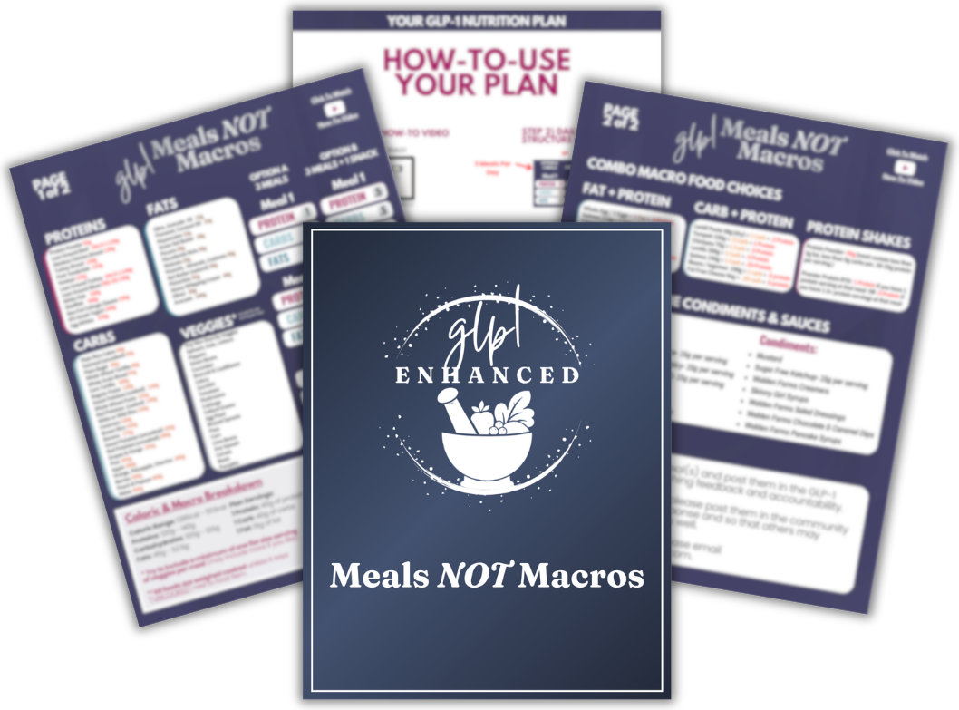 Your personalized GLP-1 eating plan