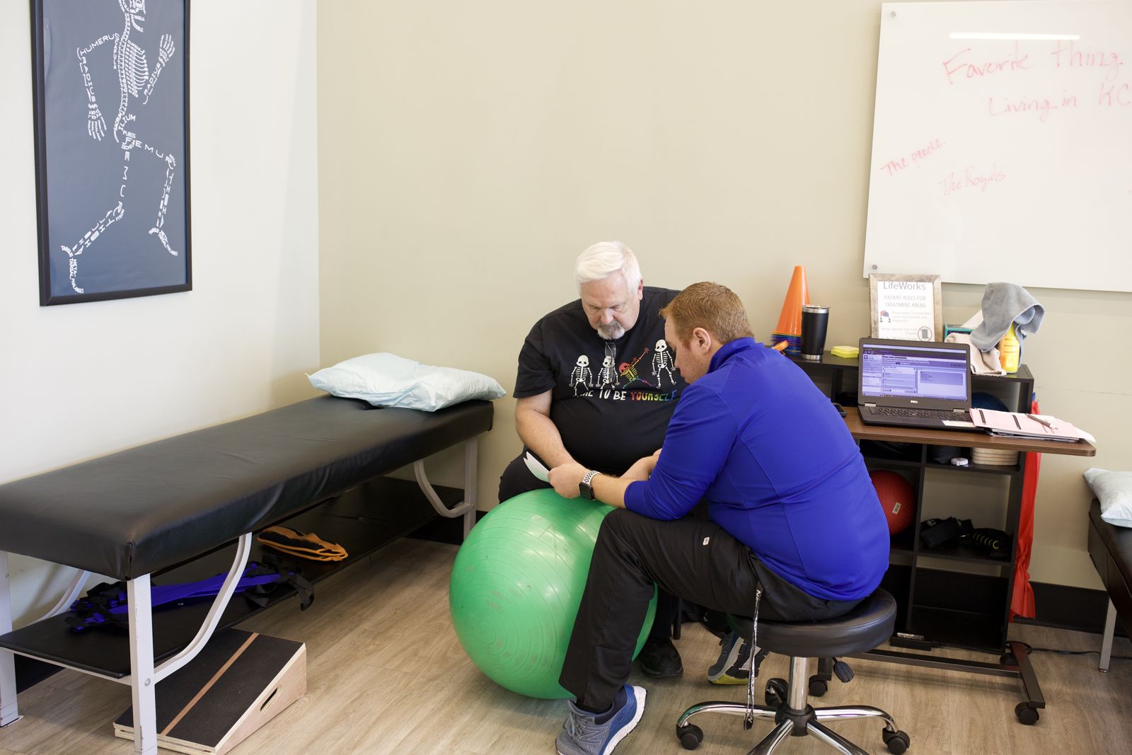 A balance test at LifeWorks