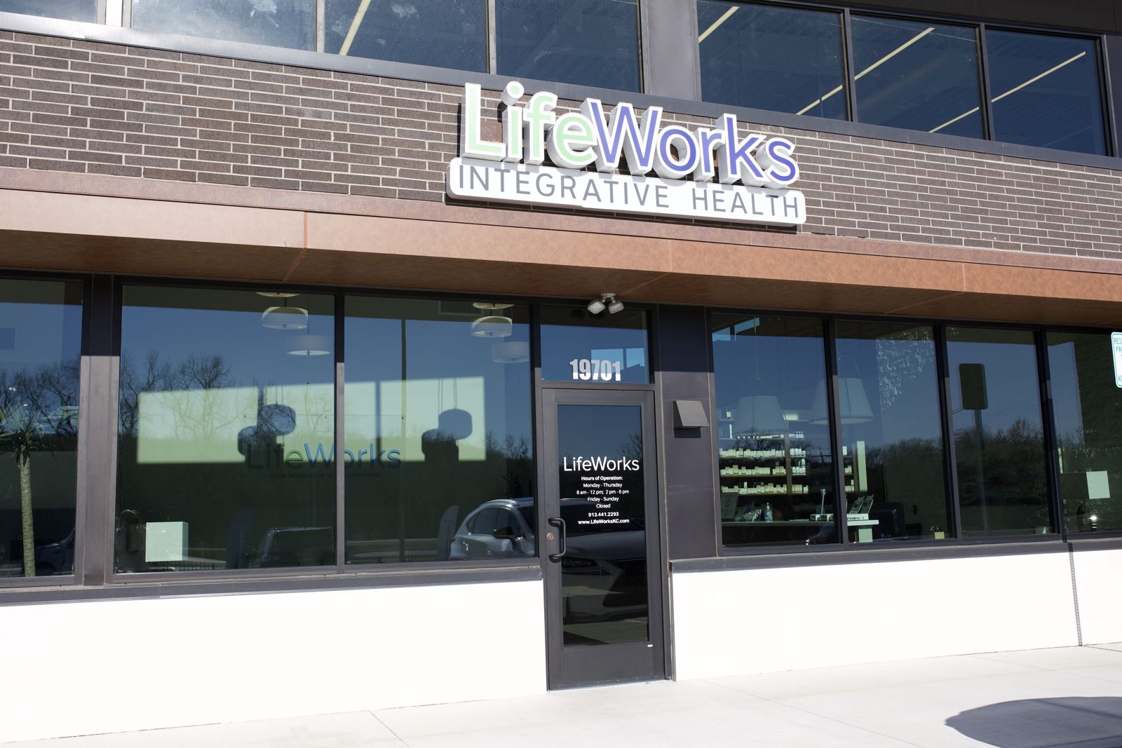 The LifeWorks entrance