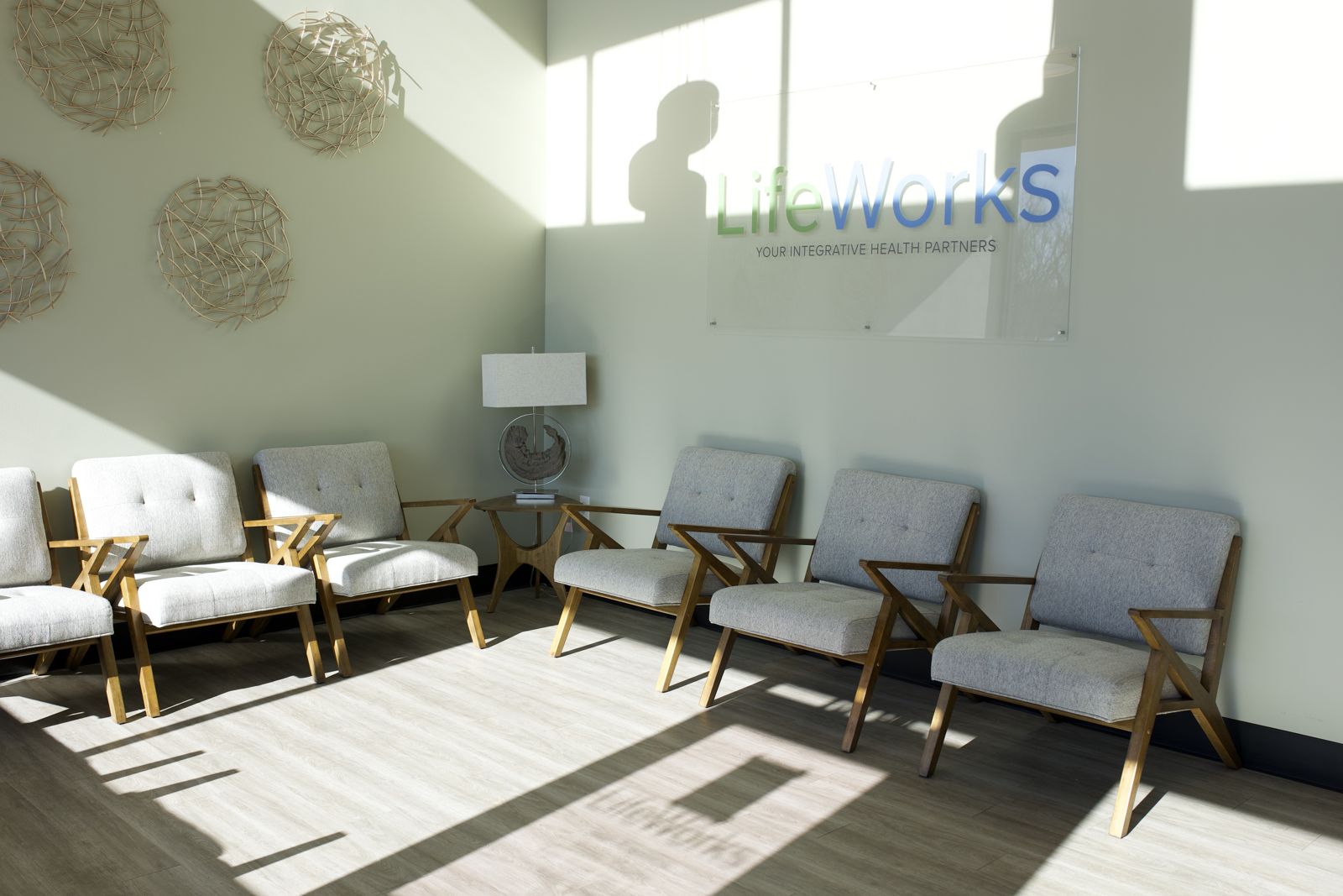 The LifeWorks waiting room