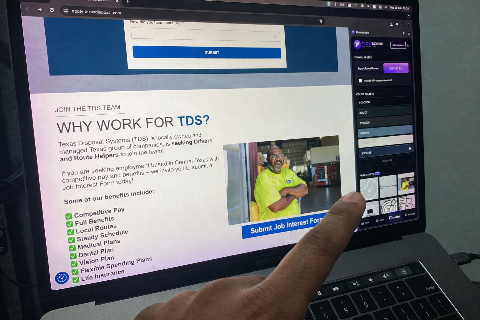 Brandon's Flowscope Screenshot