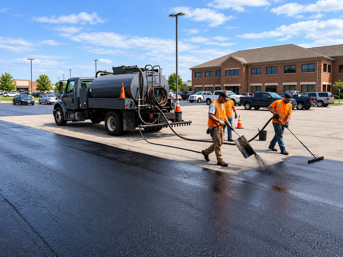 Asphalt Sealcoating in Salt Lake City