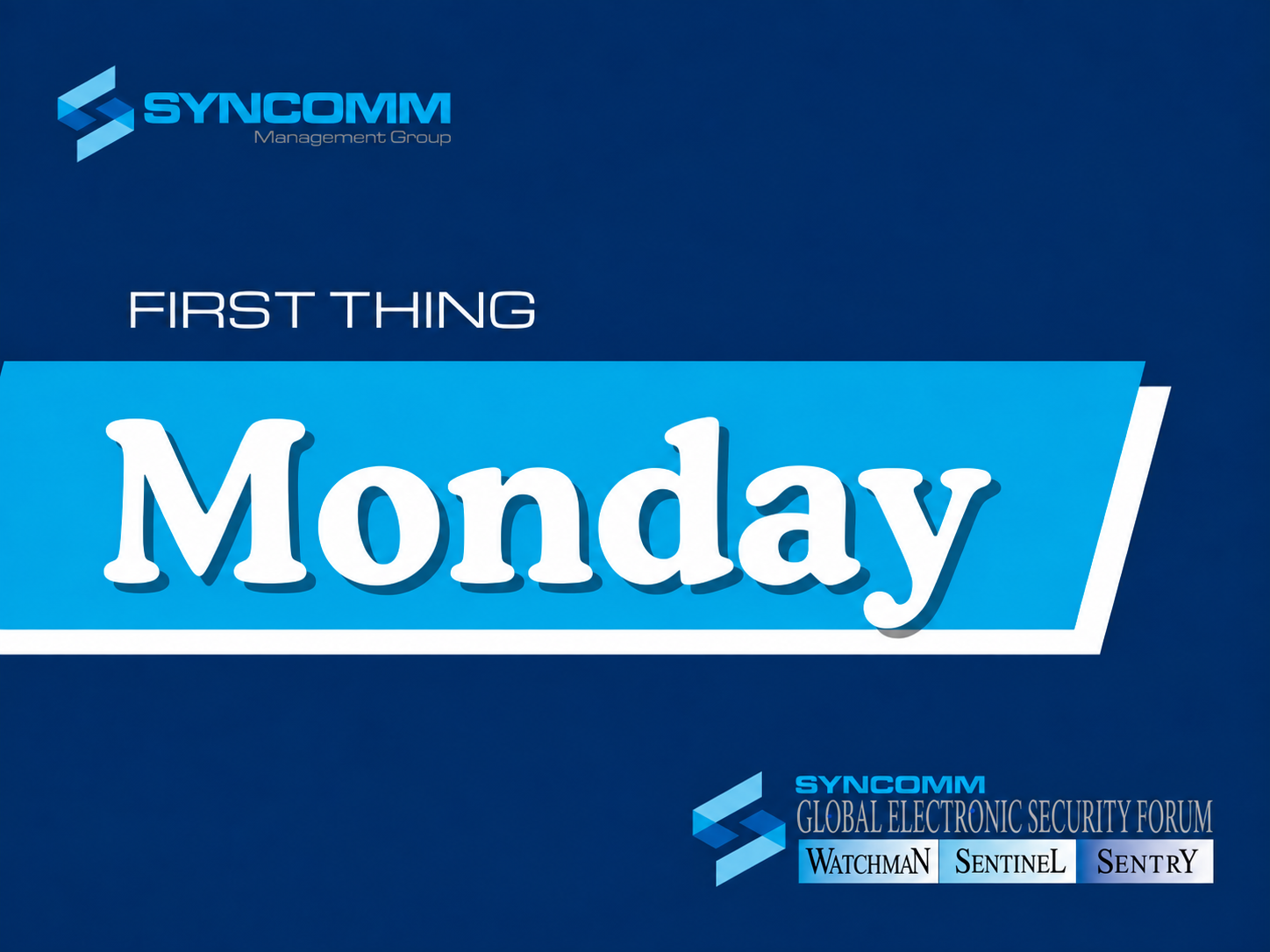 First Thing Monday logo