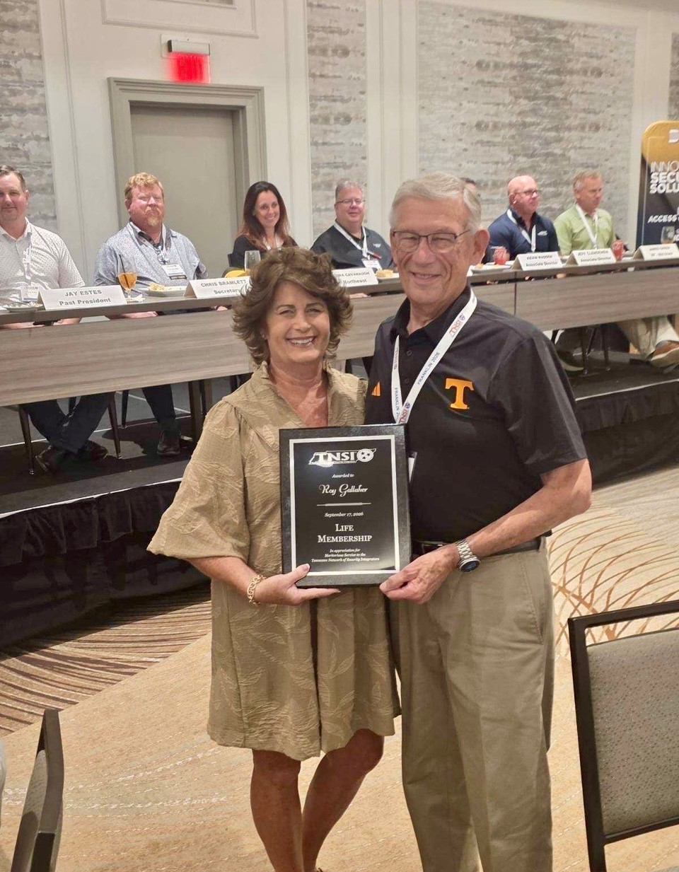 TNSI members participate in convention activities including golf, sporting clays, axe throwing, and pickleball