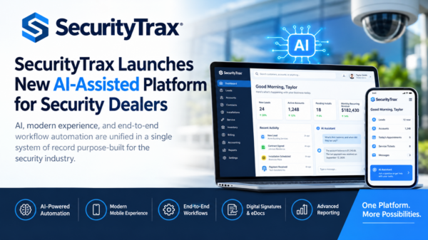 SecurityTrax Launches New AI-Assisted Platform for Security Dealers