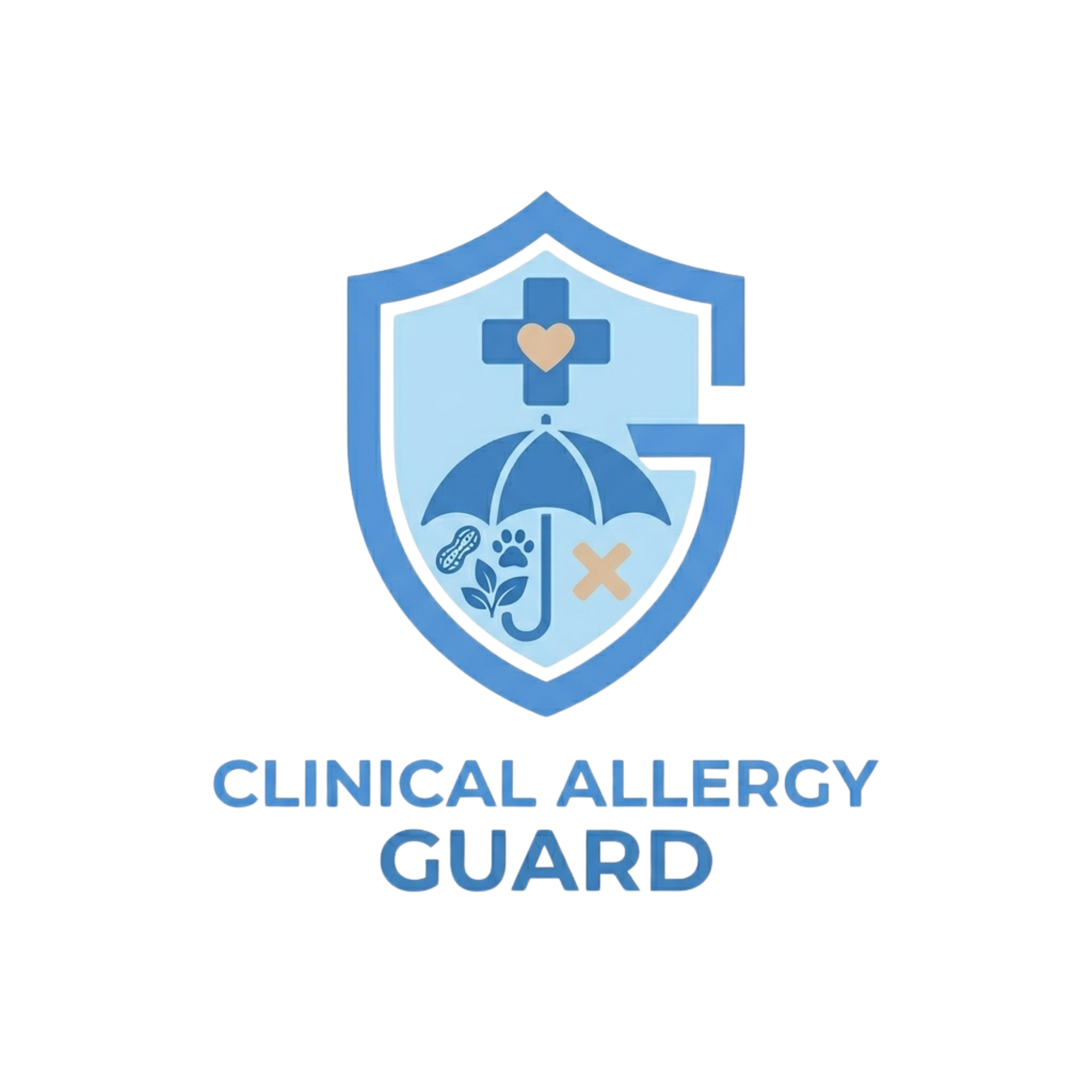 Homepage screenshot of clinicalallergyguard.com