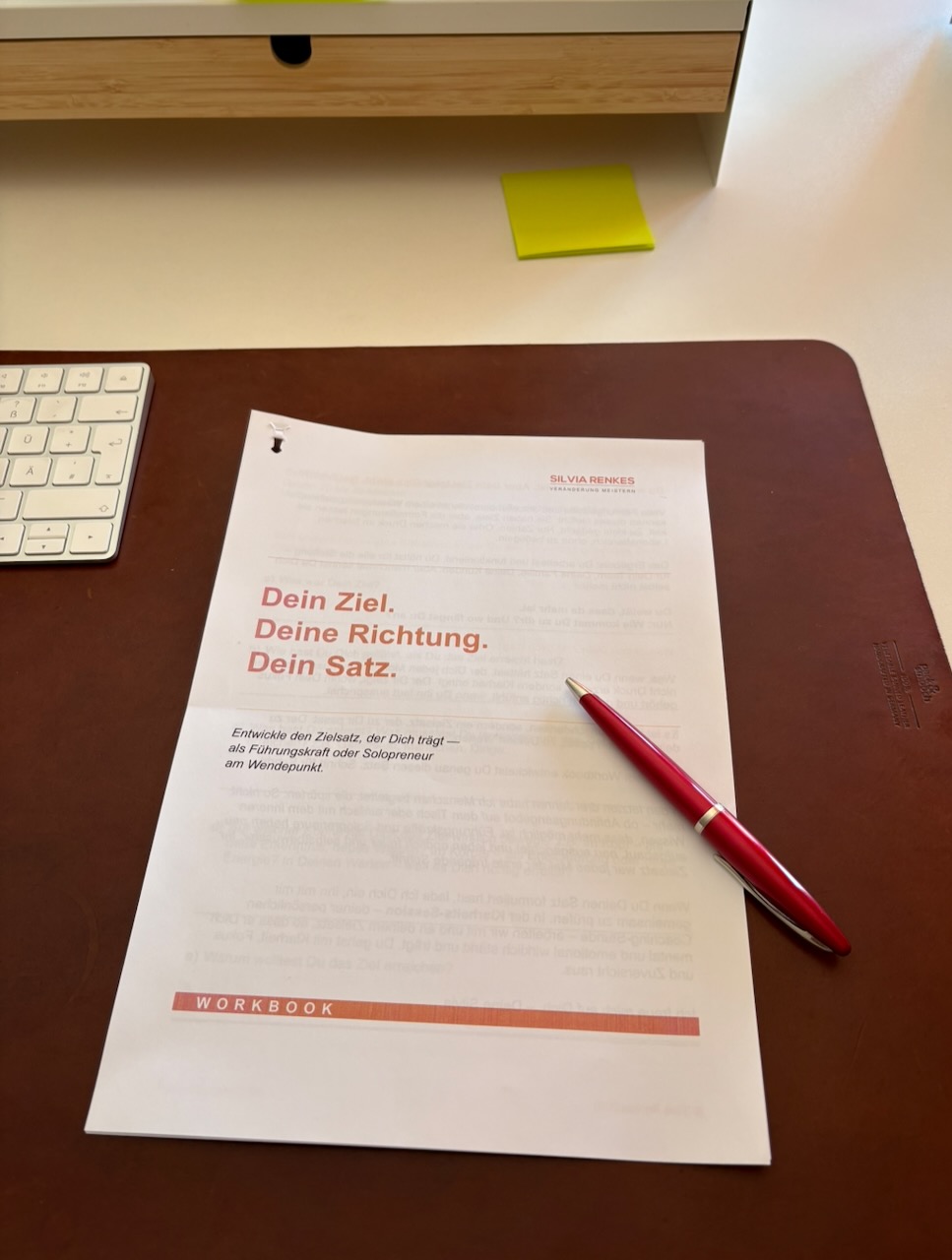 Wirkkraft Zielsatz Workbook Preview