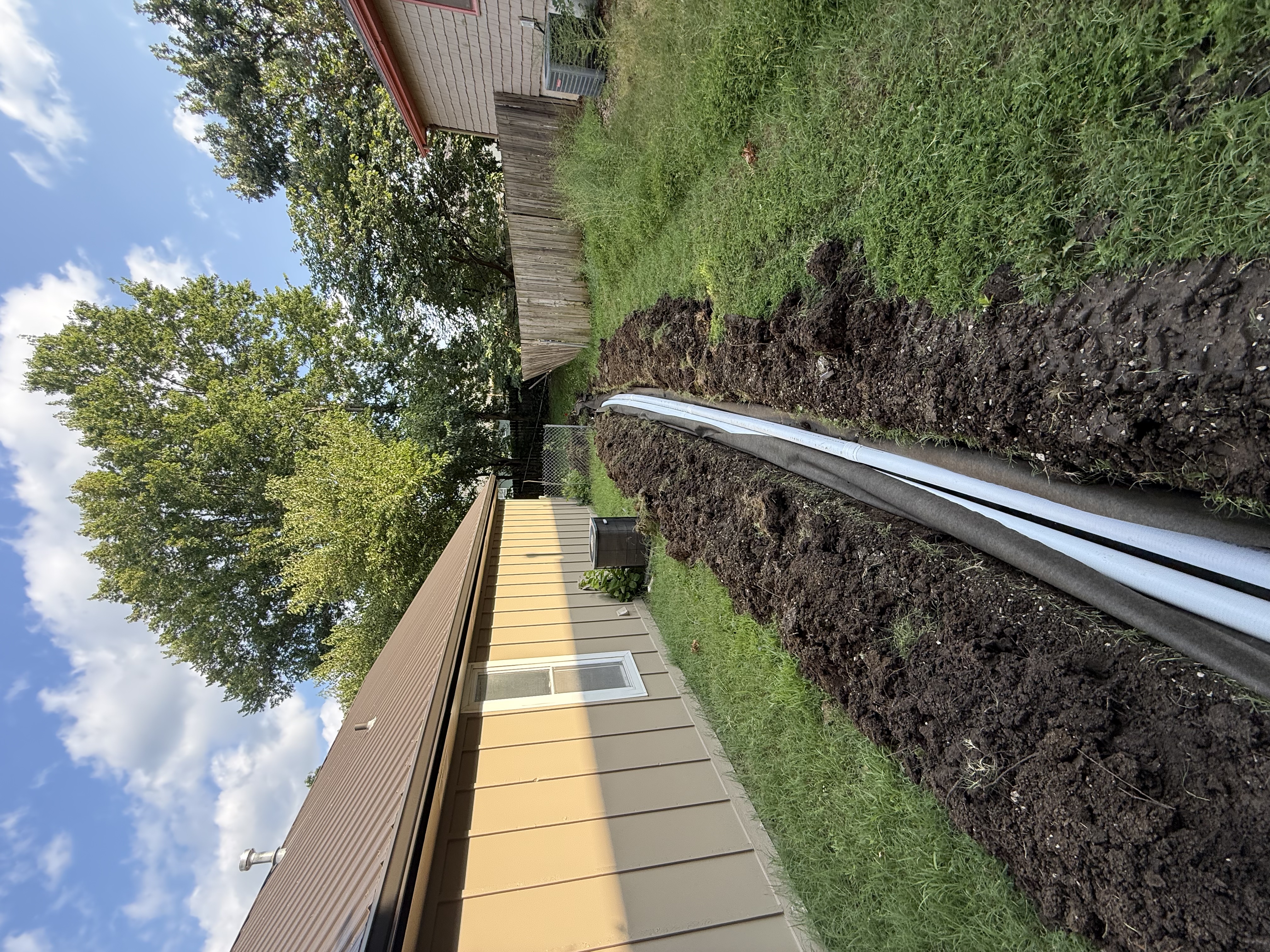 Underground trenching and utility line installation in Oak Grove, MO