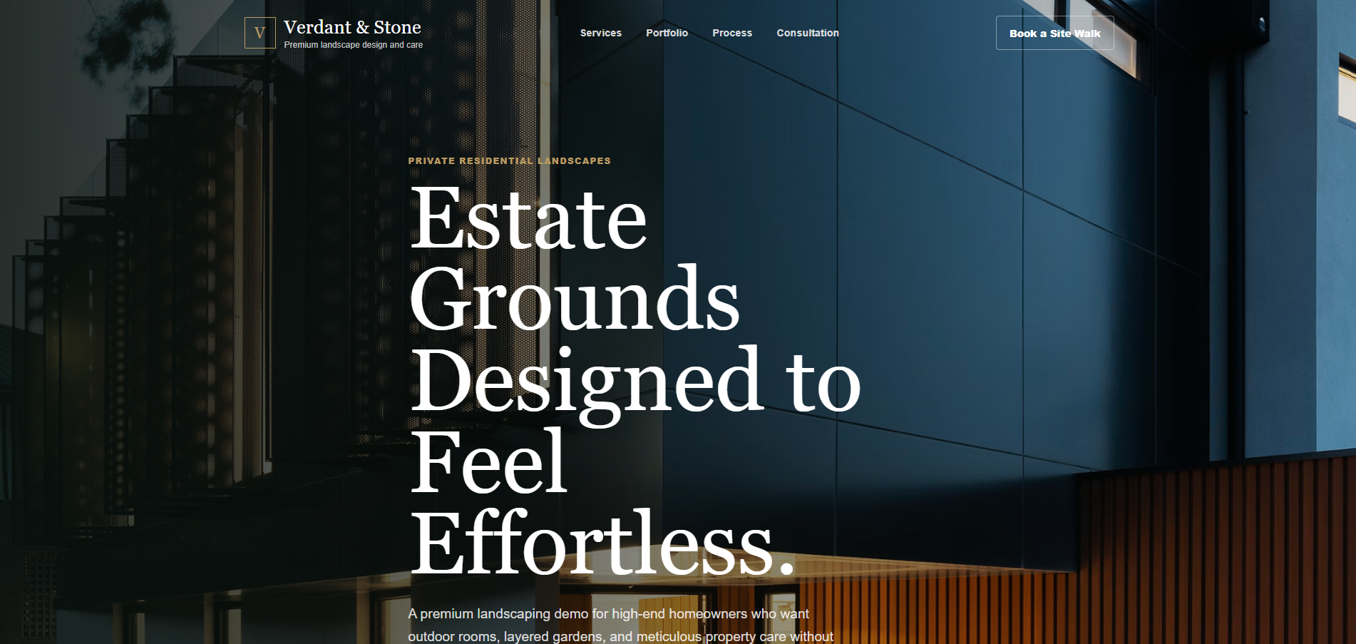 Example service business website designed by Excelsior Service Group