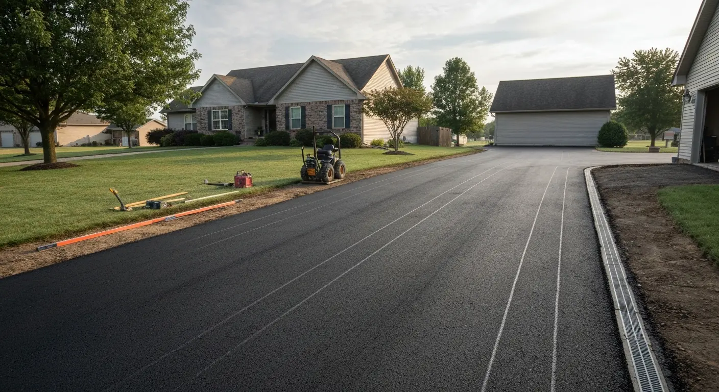 Professional asphalt paving in Angola