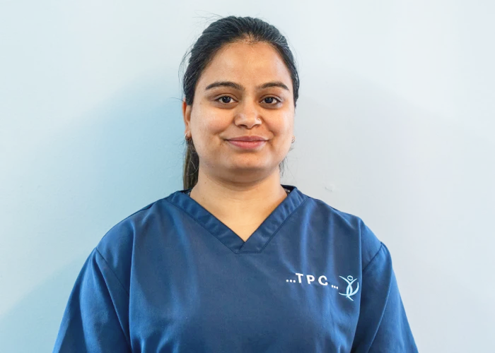 Divya Thapliyal, musculoskeletal physiotherapist
