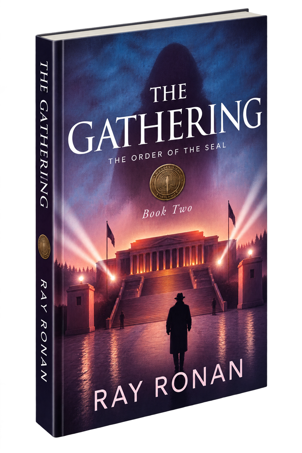 The Gathering by Ray Ronan, 3D book cover