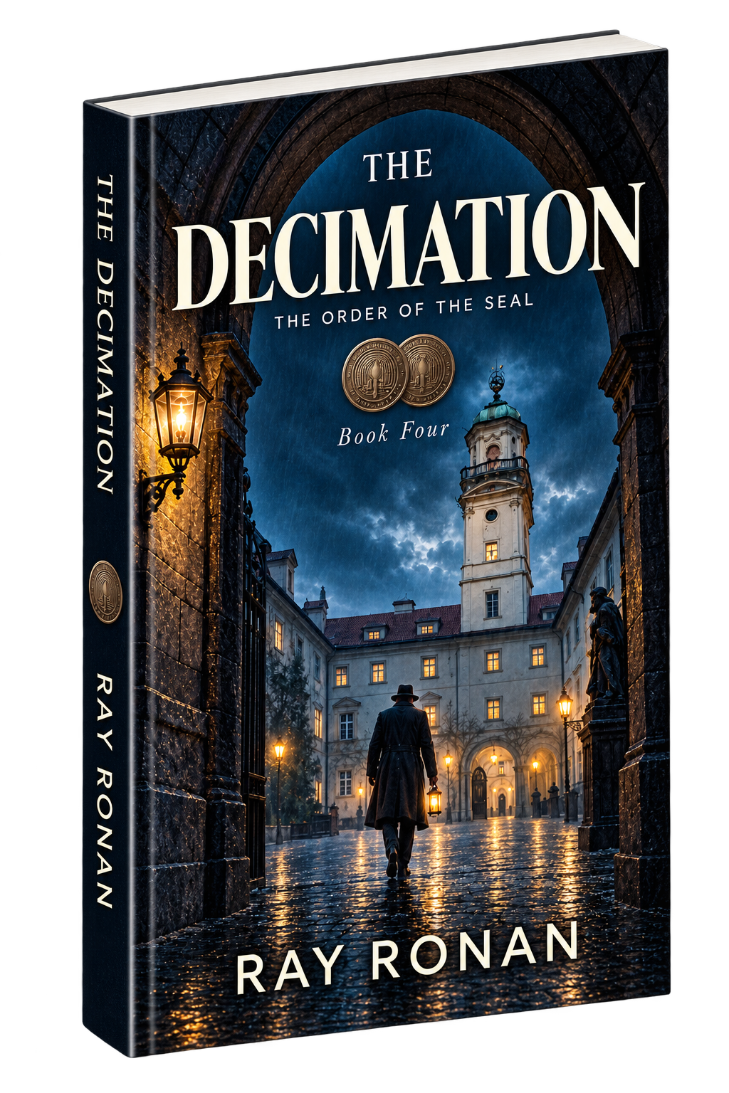 The Decimation by Ray Ronan, 3D book cover