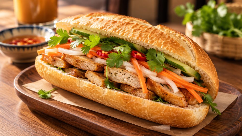 Bánh mì chả cá