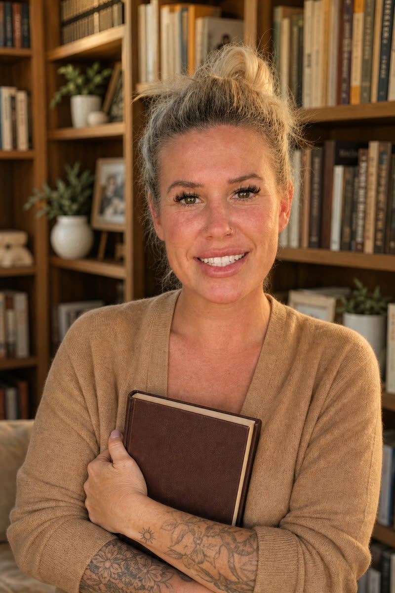 Jackie's AI twin as an author