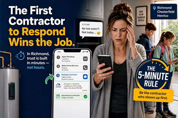 The 5-Minute Rule: Why the First Contractor to Respond Almost Always Gets the Job