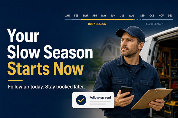Why Your Slow Season Starts in Your Busiest Month (And What to Do About It)