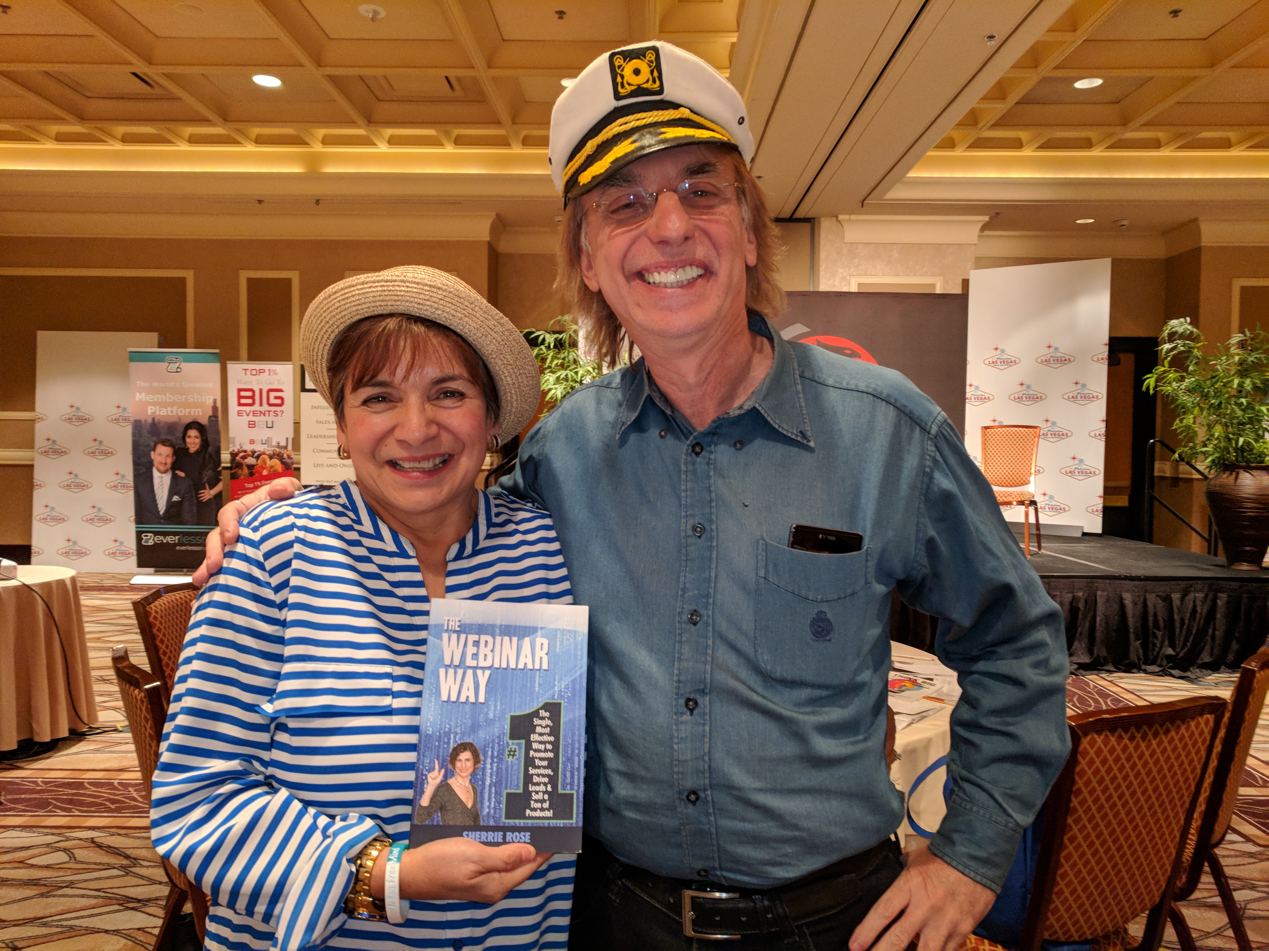 Photo of book, The Webinar Way by Sherrie Rose, author