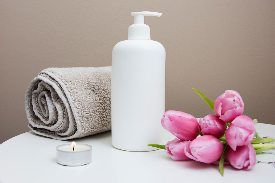 Relaxing wellness spa environment