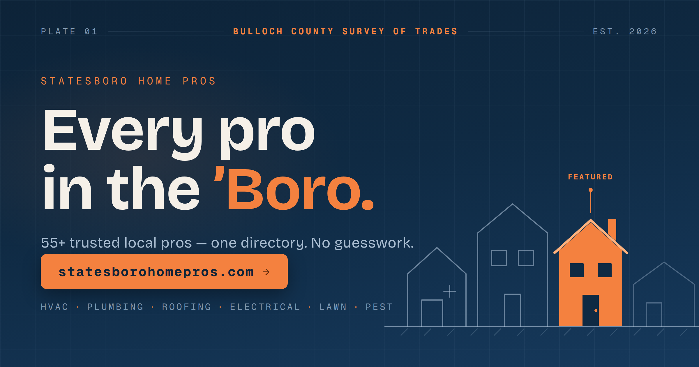 Statesboro Home Pros - Every pro in the 'Boro - Bulloch County Survey of Trades