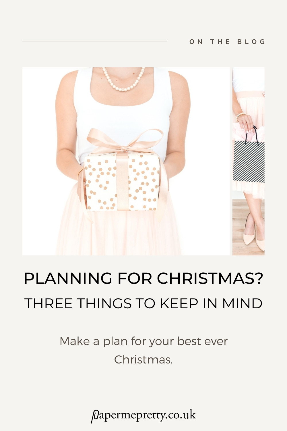 Planning for Christmas pin