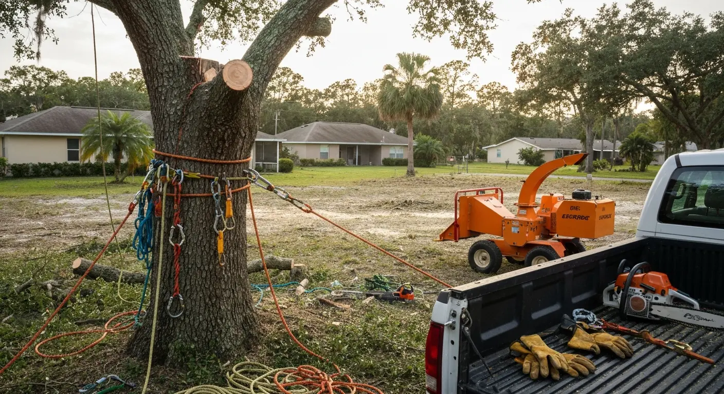 Tree removal process