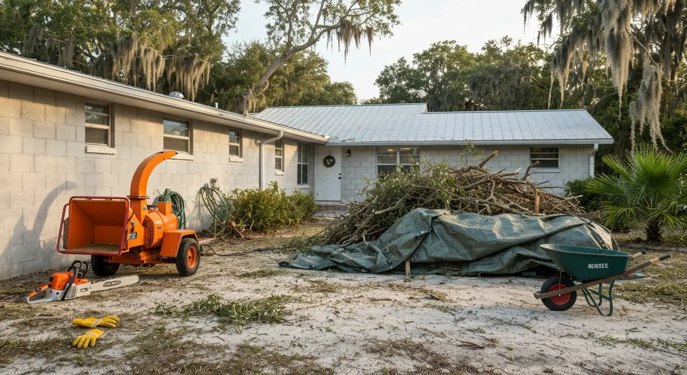Storm cleanup