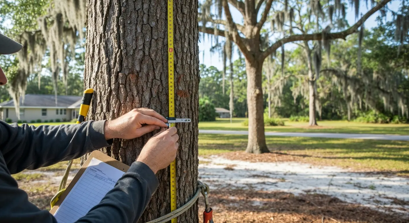 Pre-storm tree inspection