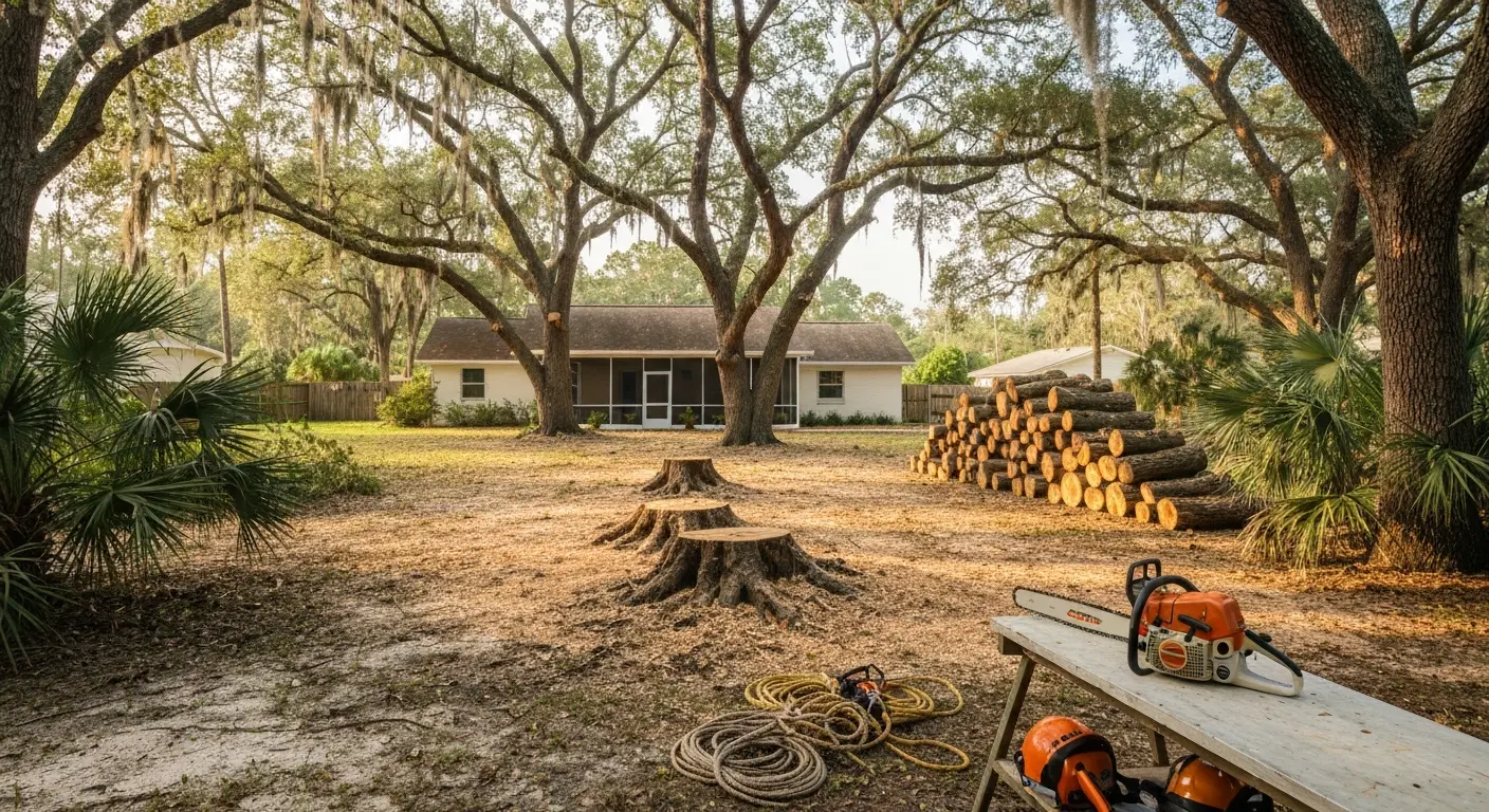 Tree removal service