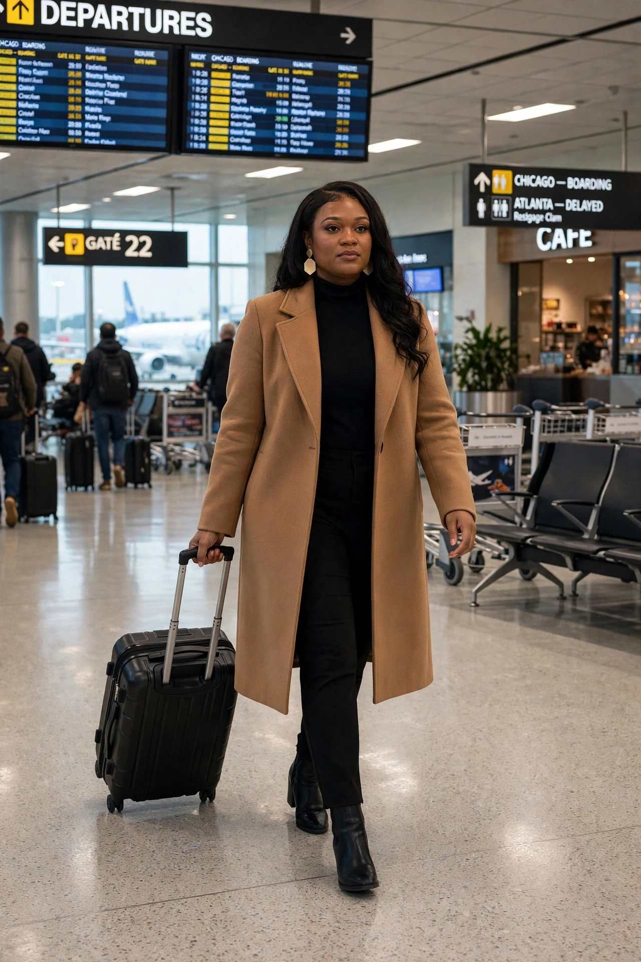 Renee traveling as an entrepreneur