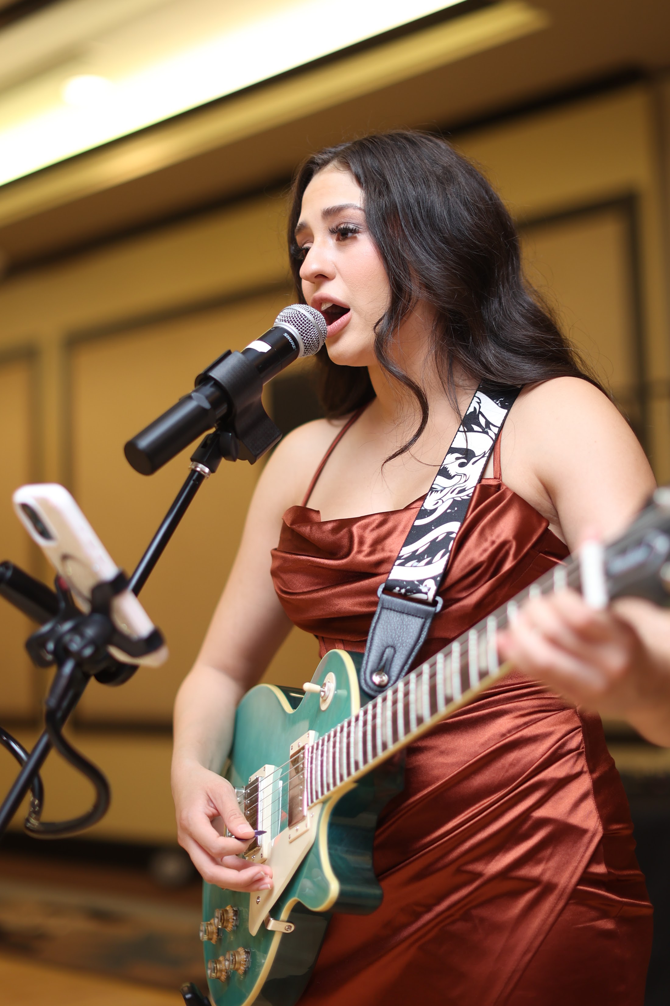 Live vocalist and guitarist at the West Valley Awards Gala