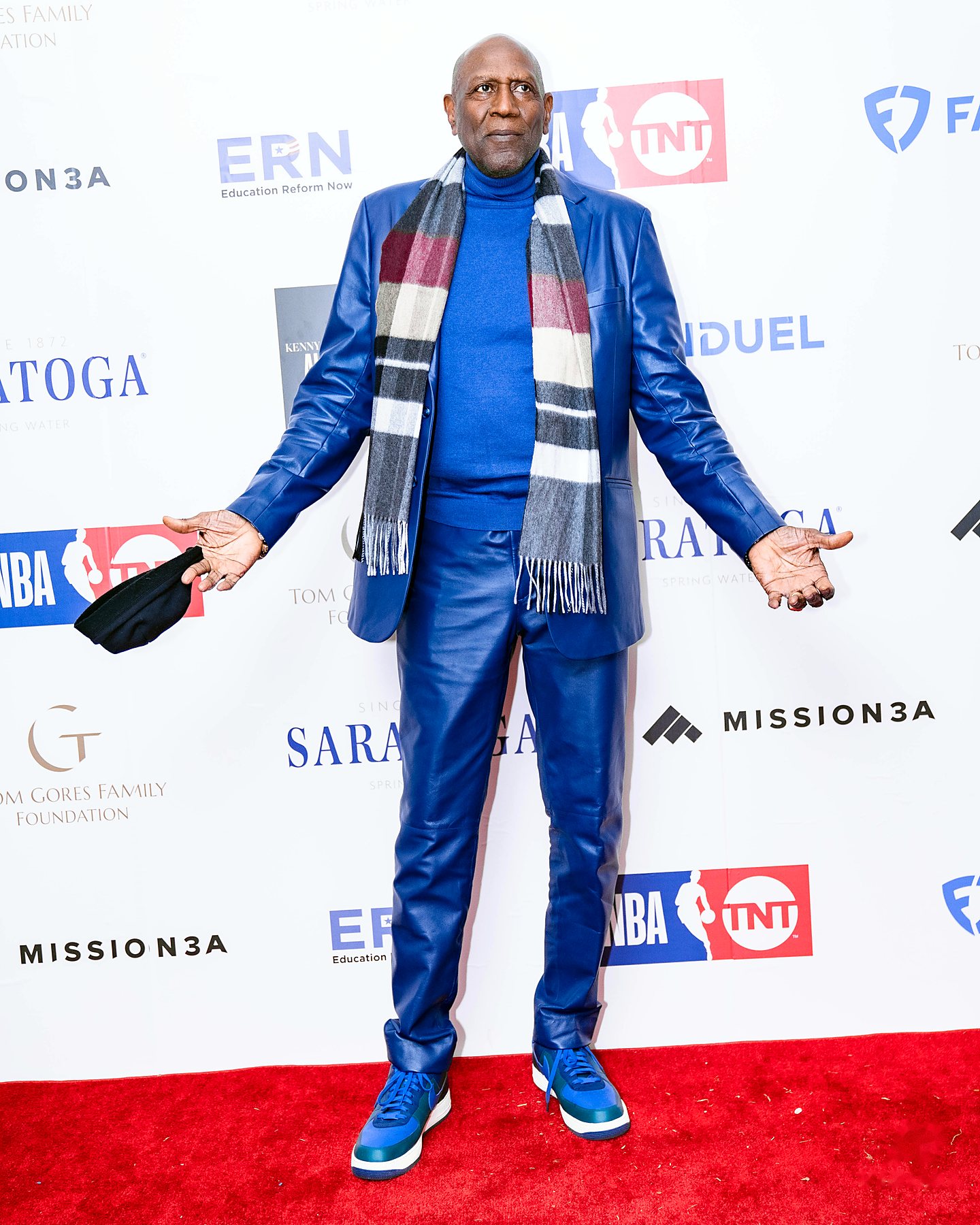 Guest arrival on the All-Star party red carpet