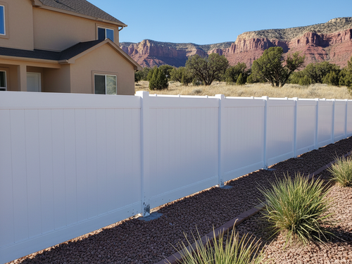 Vinyl Fence Installation in Saratoga Springs, UT