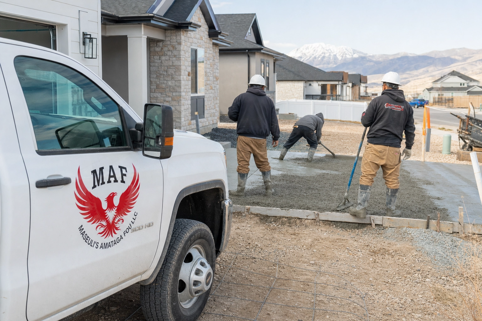 Concrete Contracting Saratoga Springs, UT