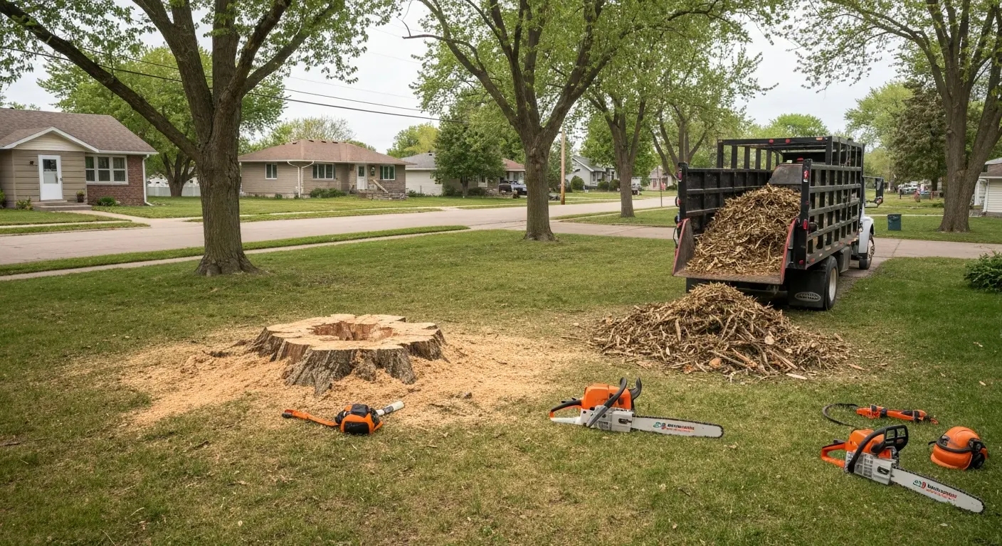 Dead tree removal in Brainerd